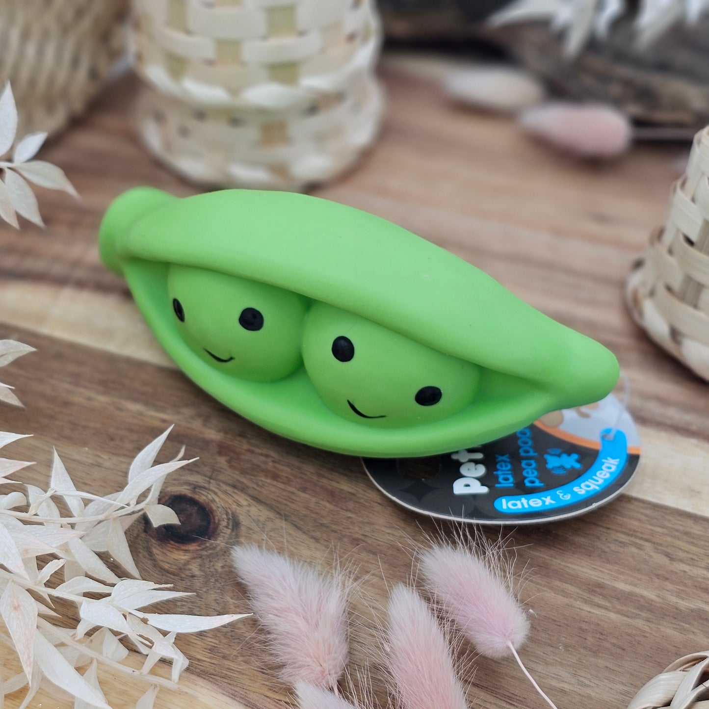 Peapod Latex Dog Toy