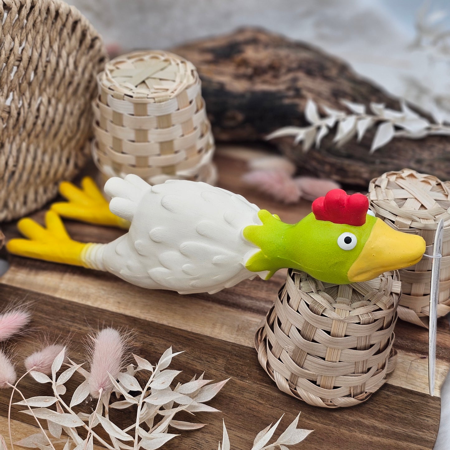 Chicken Latex Dog Toy