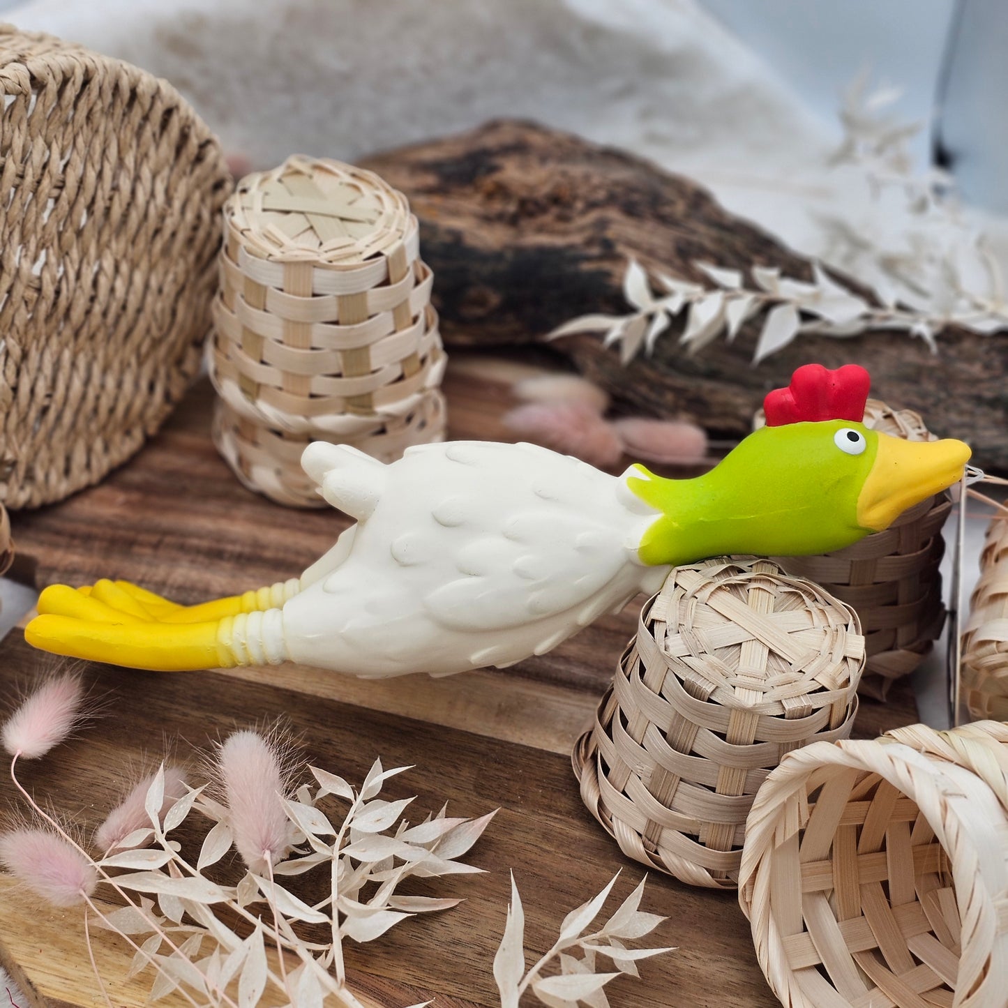 Chicken Latex Dog Toy