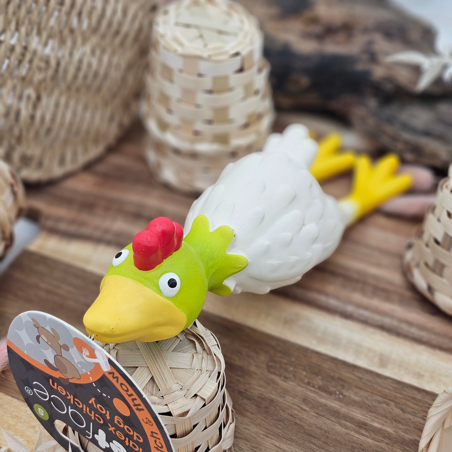 Chicken Latex Dog Toy