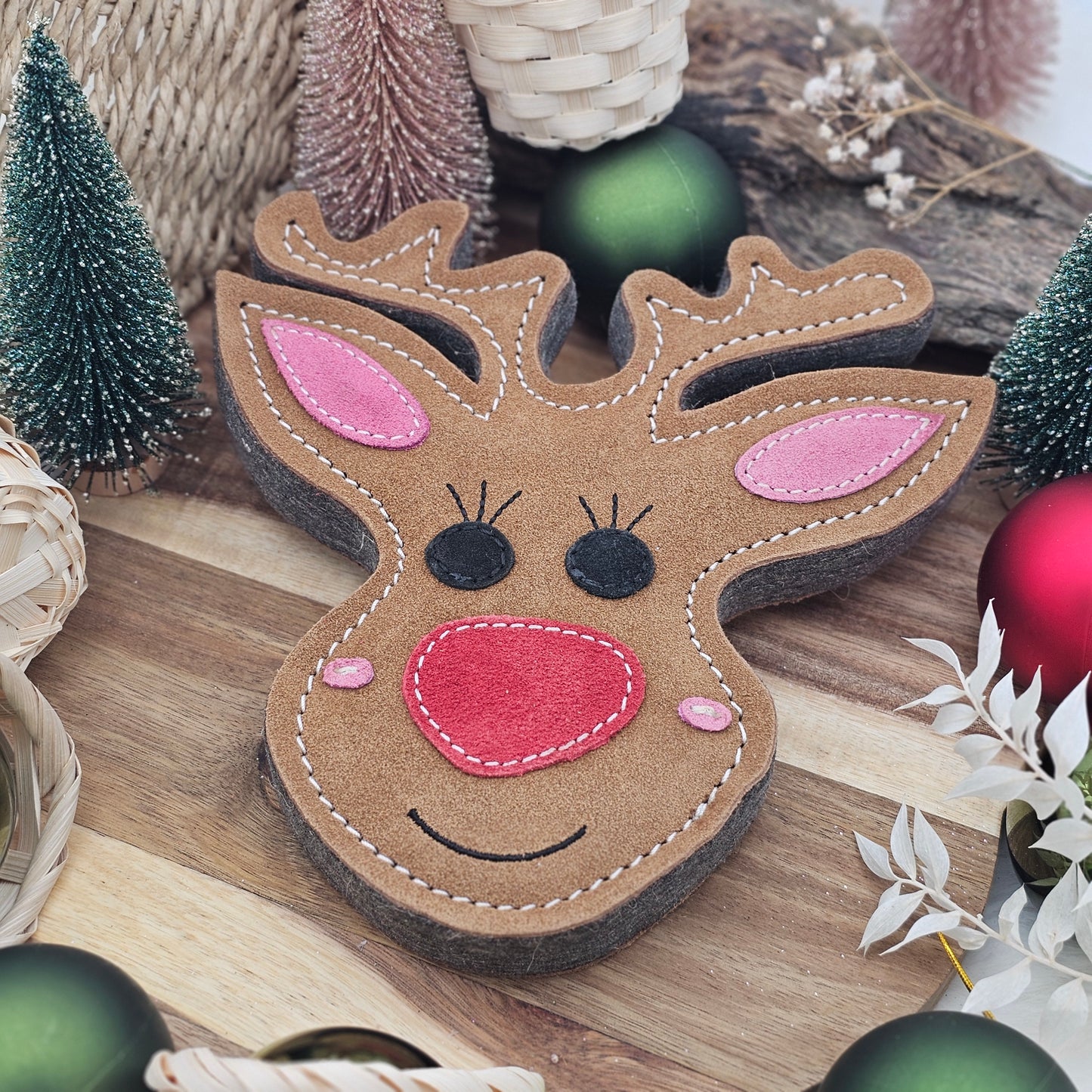 Rudy Reindeer - Eco Dog Toy