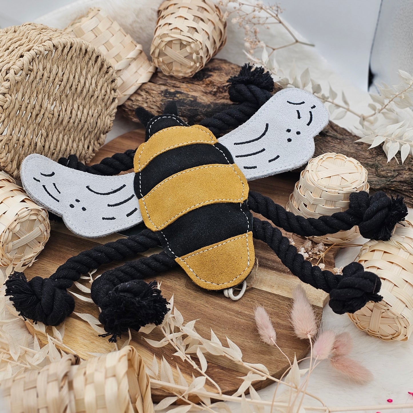 Bessie Bumble Bee - Eco Dog Toy