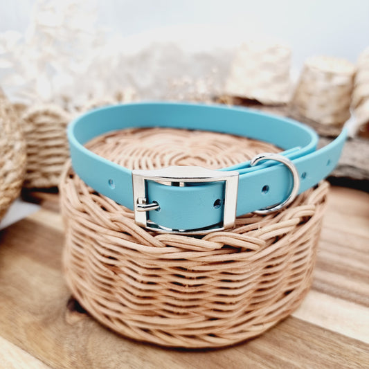 Duckegg (SI) - Size L (Slim 20mm width*) Biothane Dog Collar