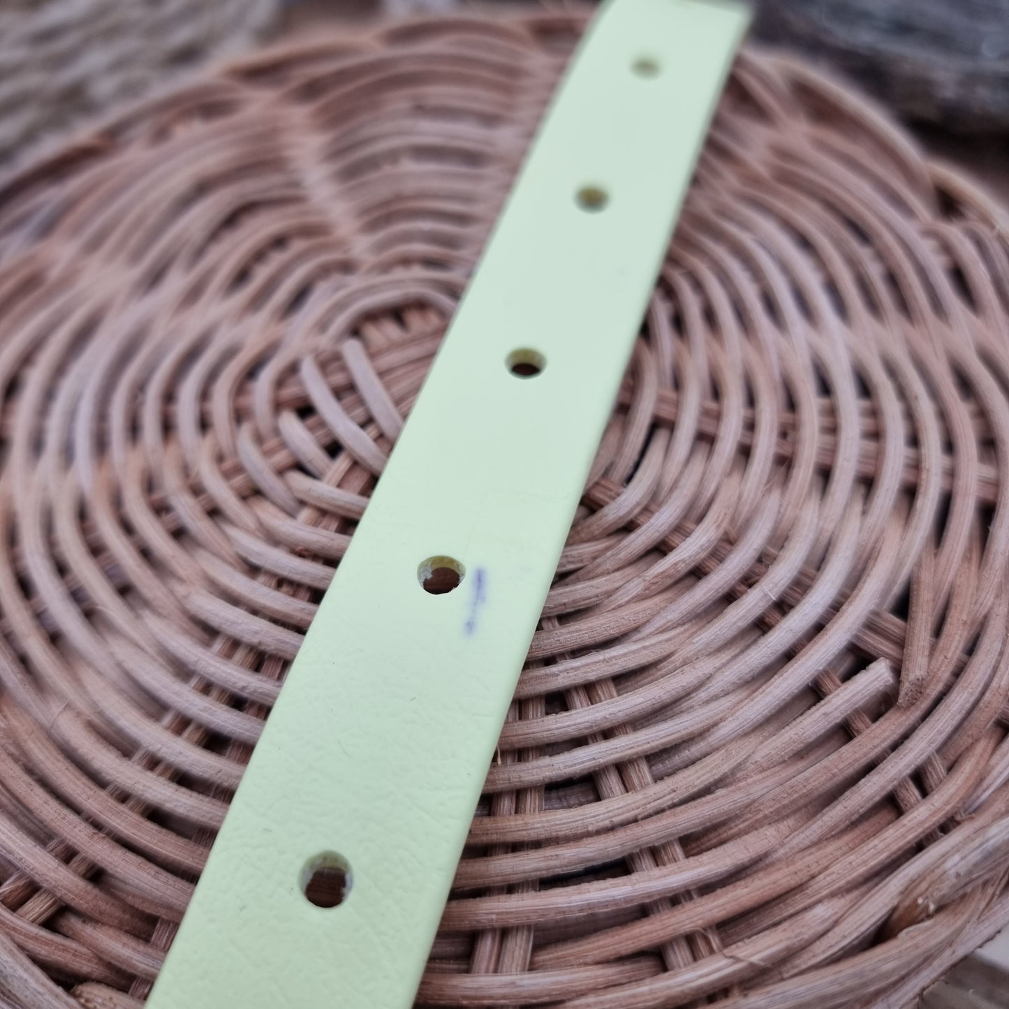 Olive & Lemon (AB) Size L *slight imperfection - two-coloured Biothane Dog Collar