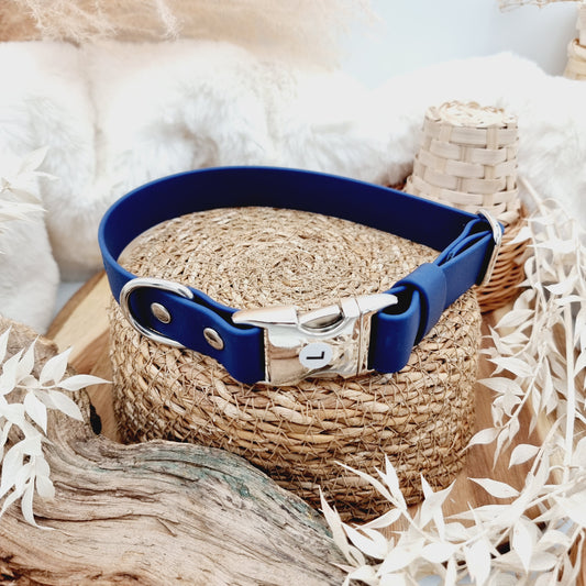 Navy - Everlast Quick Release Biothane Dog Collar