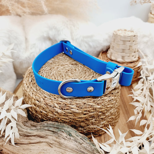 Ocean Blue - Everlast Quick Release Biothane Dog Collar
