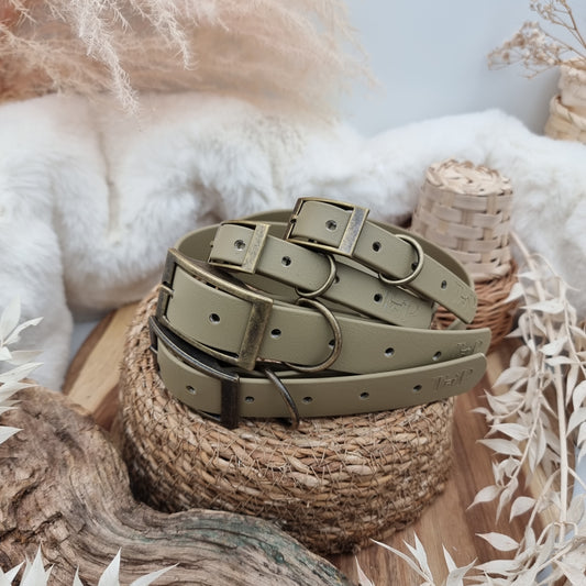 Clay (Antique HW) - Biothane Dog Collar