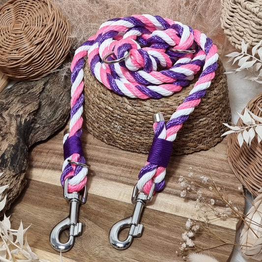 Pony Club - 245cm (8ft) length Rope Training Lead (12mm Rope)