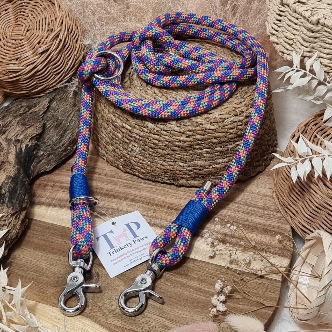 Circus - 245cm (8ft) length Rope Training Lead (10mm Rope)