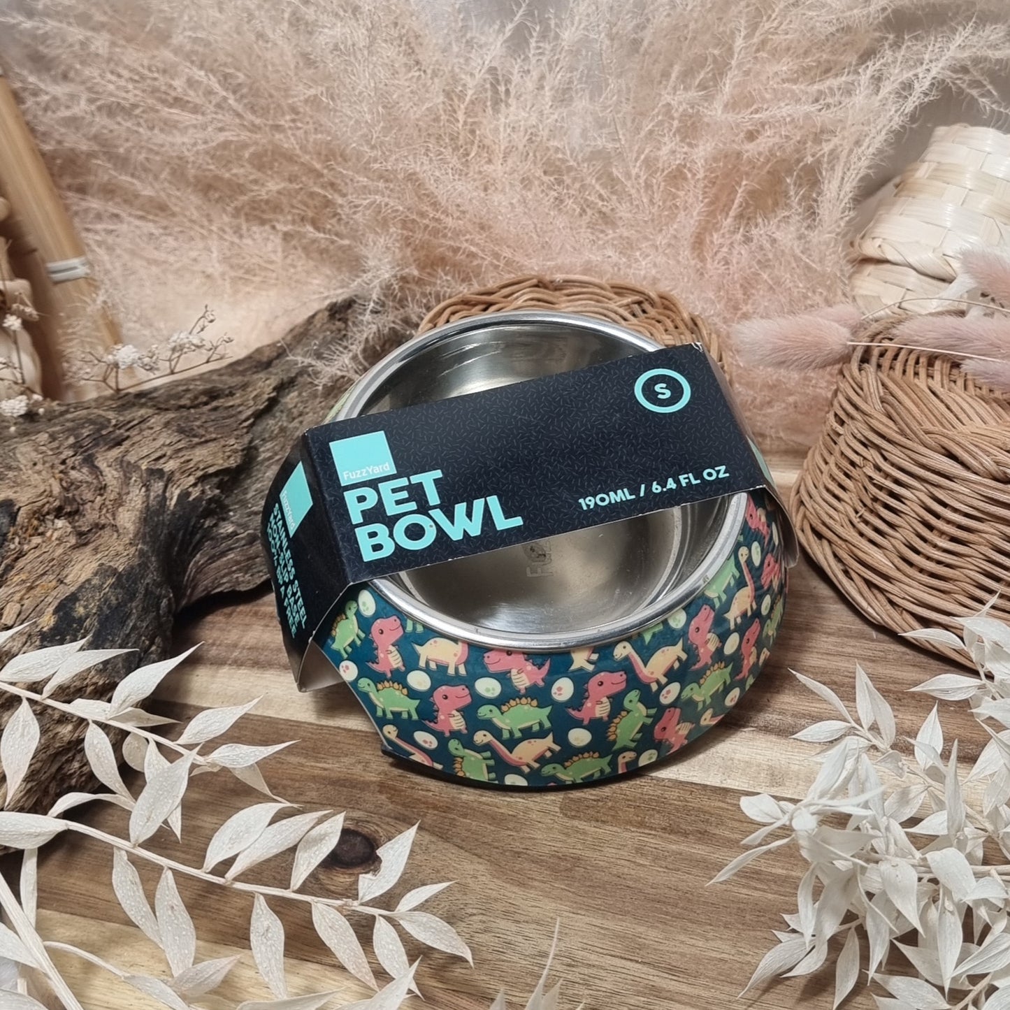 Small Dinosaur Pet Bowl