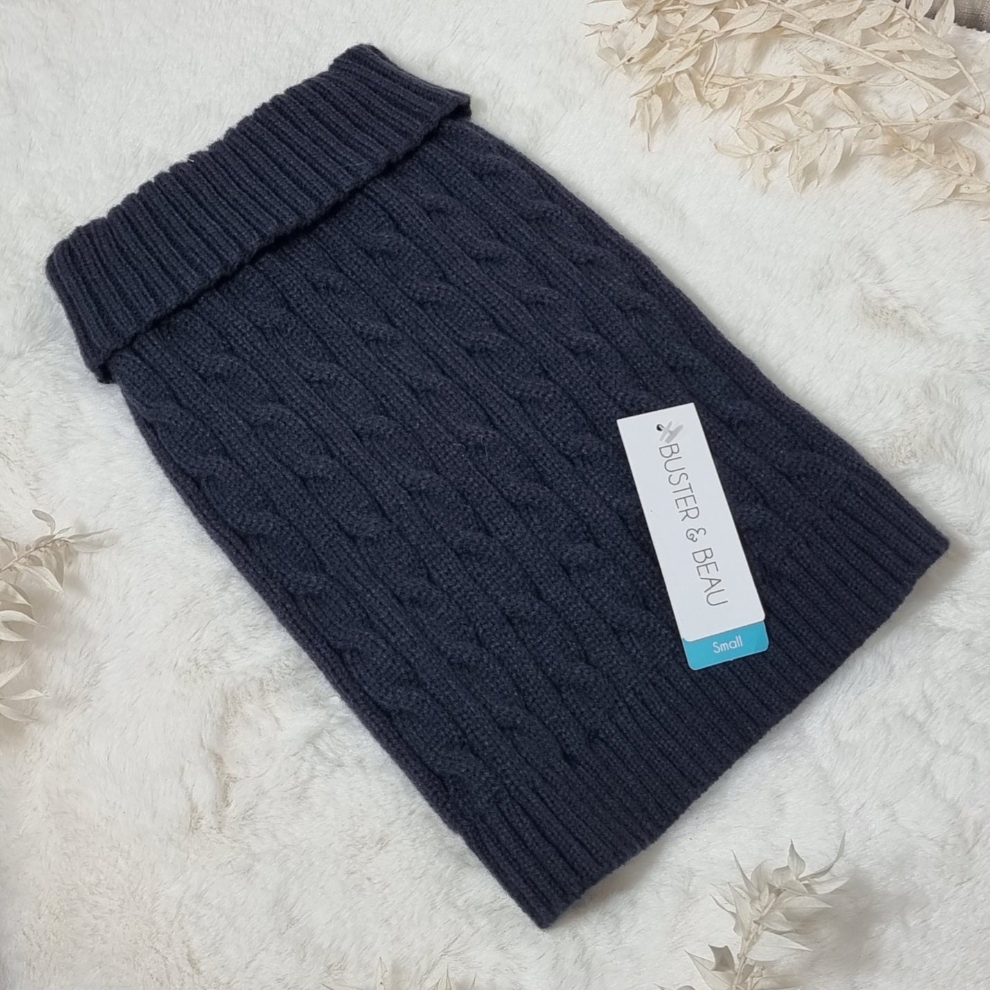 Navy - Buster & Beau Dog Jumper - 3 sizes