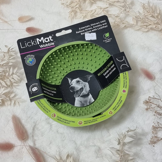 Lickimat Wobble Bowl - Green
