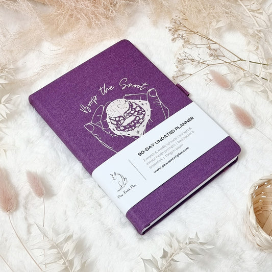 Boop the Snood - Purple A5 Planner