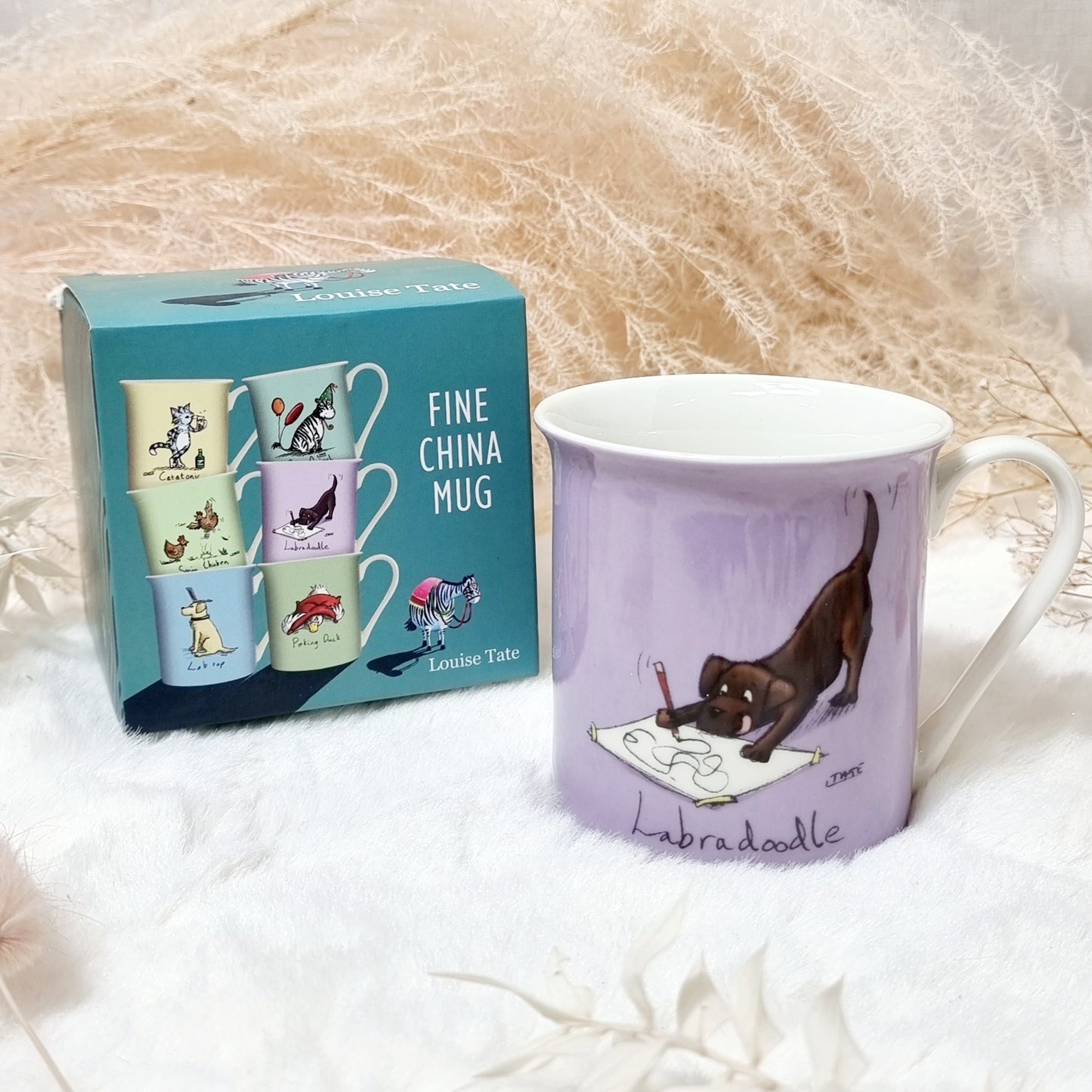 Louise Tate Labradoodle Mug