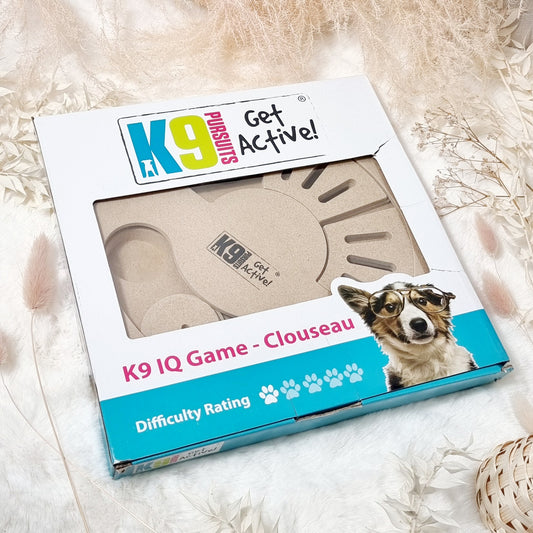 K9 Wooden Dog Enrichment Puzzle - Treat Dispenser Puzzle