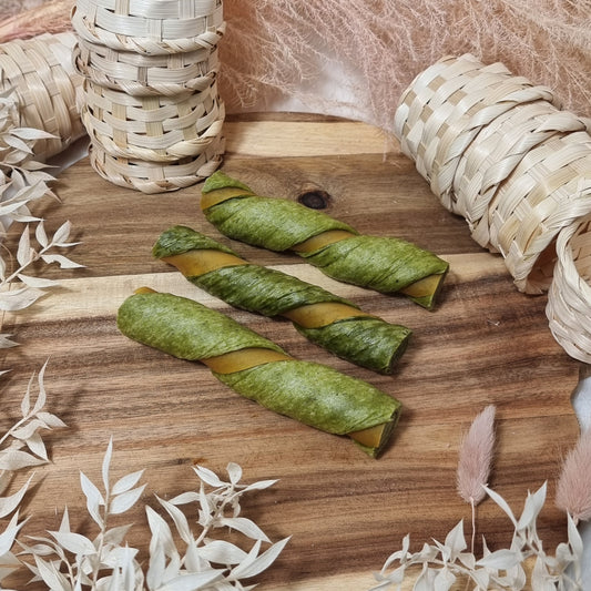 Spinach Puffed Twists 🥬