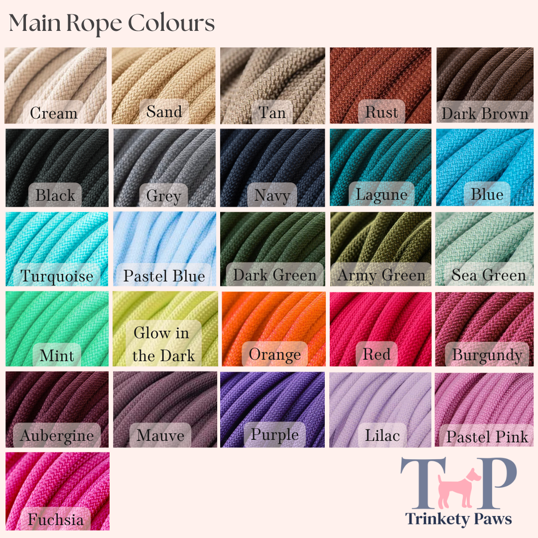 Rope Dog Lead - Design Your Own