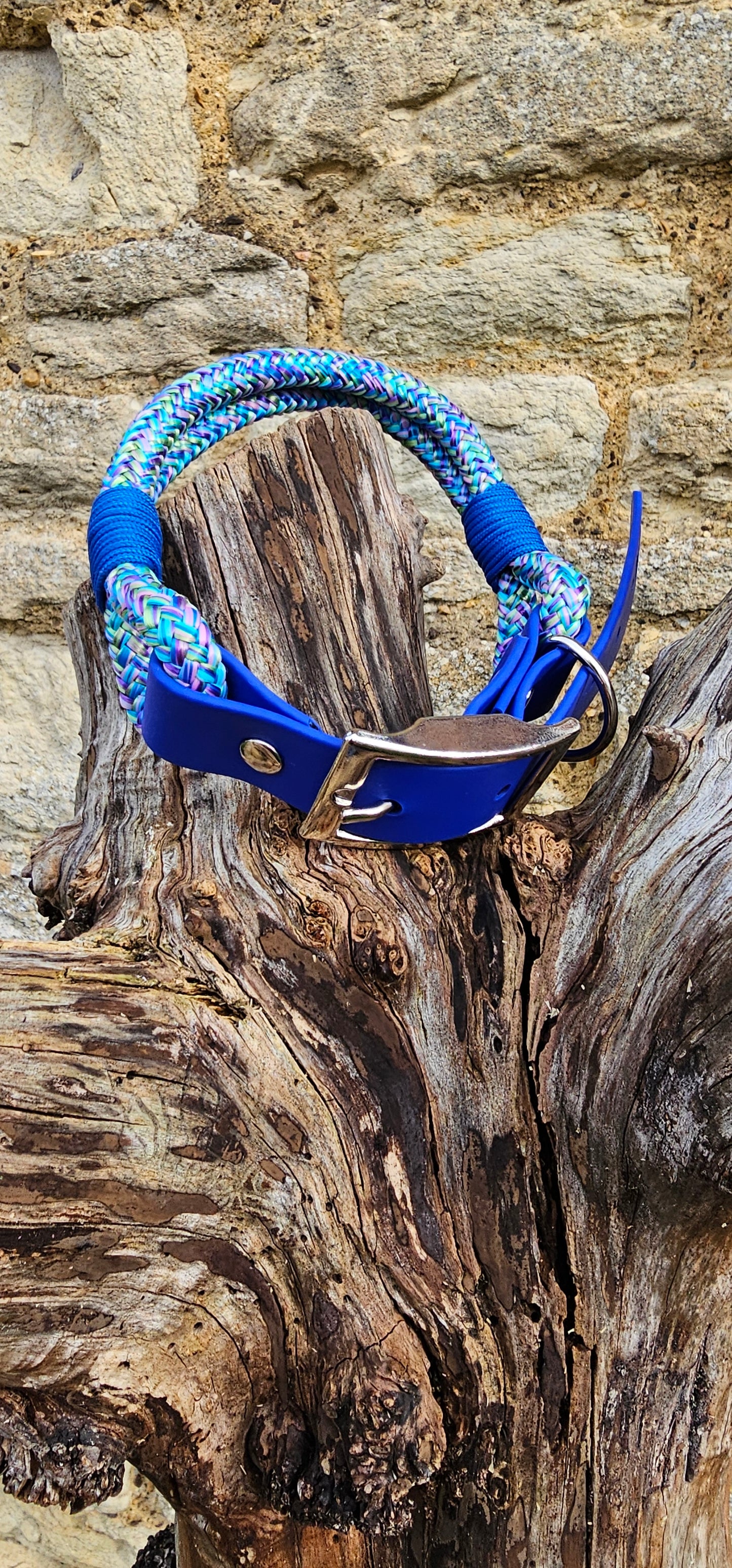Mermaid - Classic Rope Dog Collar