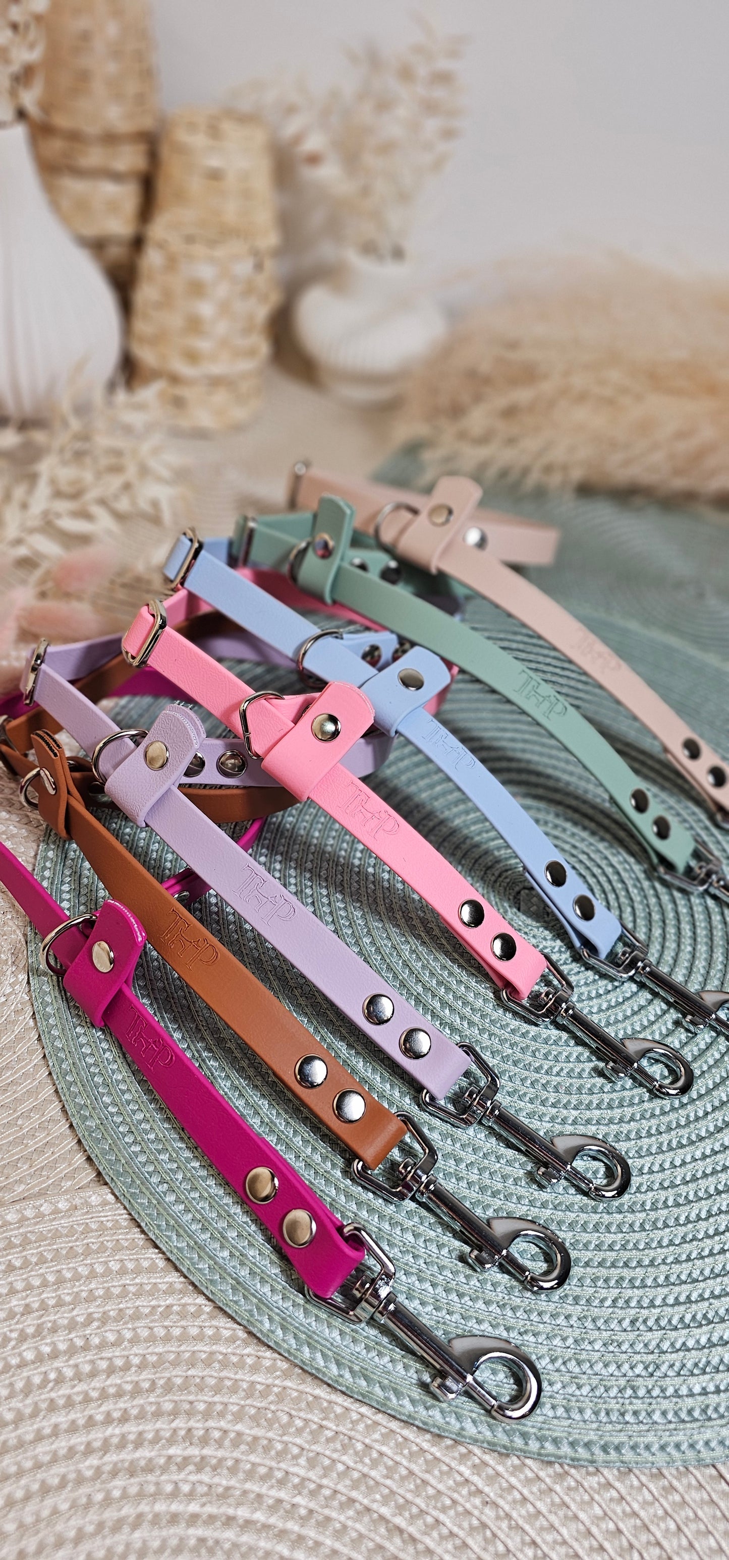 Waterproof BioThane Dog Grooming Collar Strap