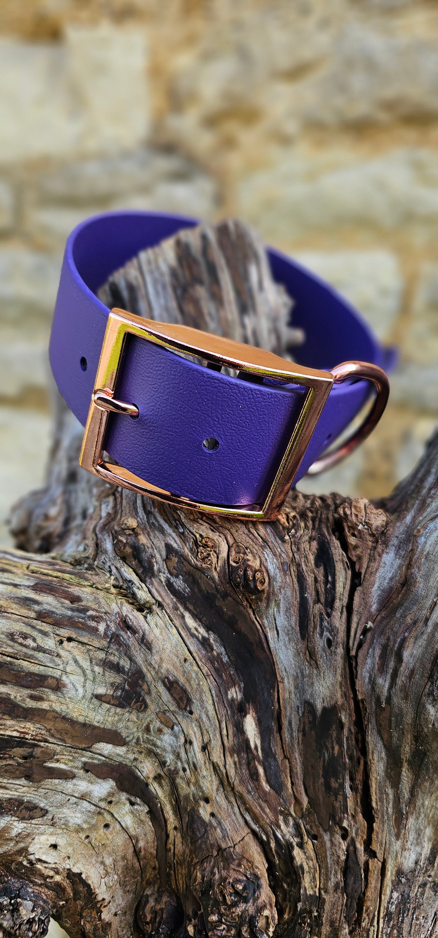 Amethyst - Mighty Paws Waterproof BioThane© Dog Collar