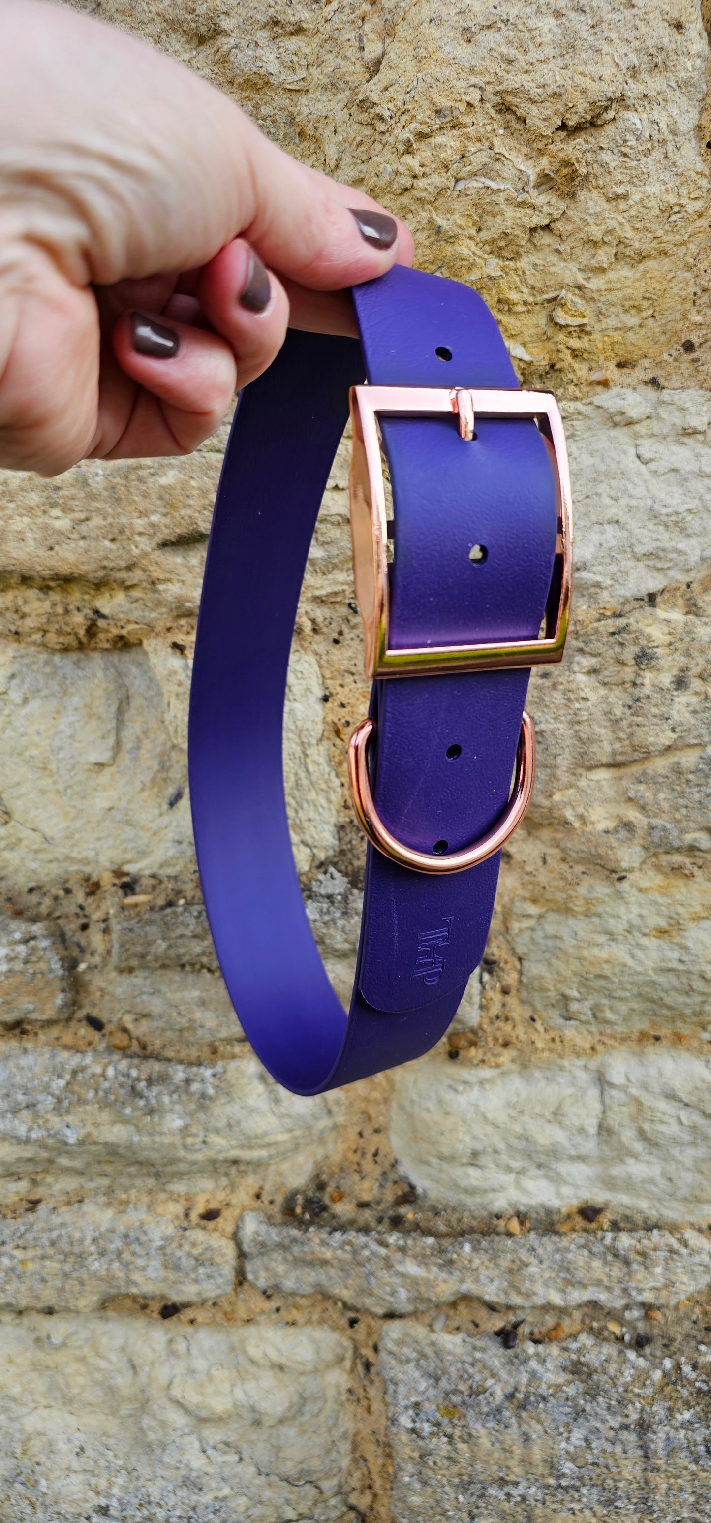 Amethyst - Mighty Paws Waterproof BioThane© Dog Collar