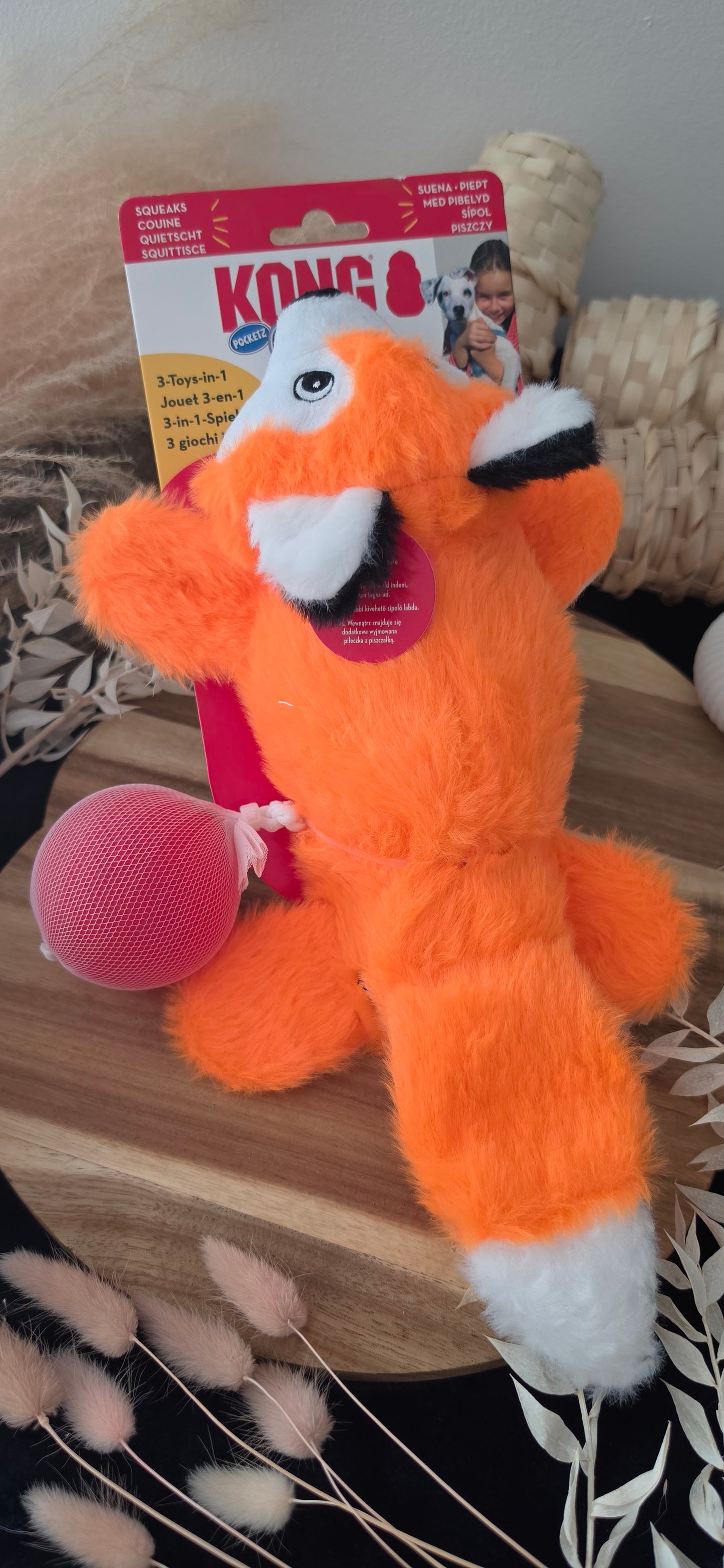 Kong Cozie - Fox