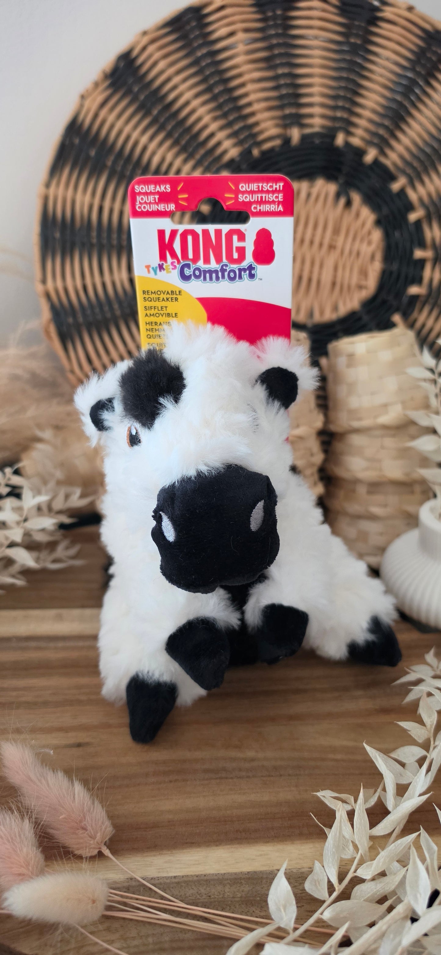 Kong Comfort Tykes - Cow