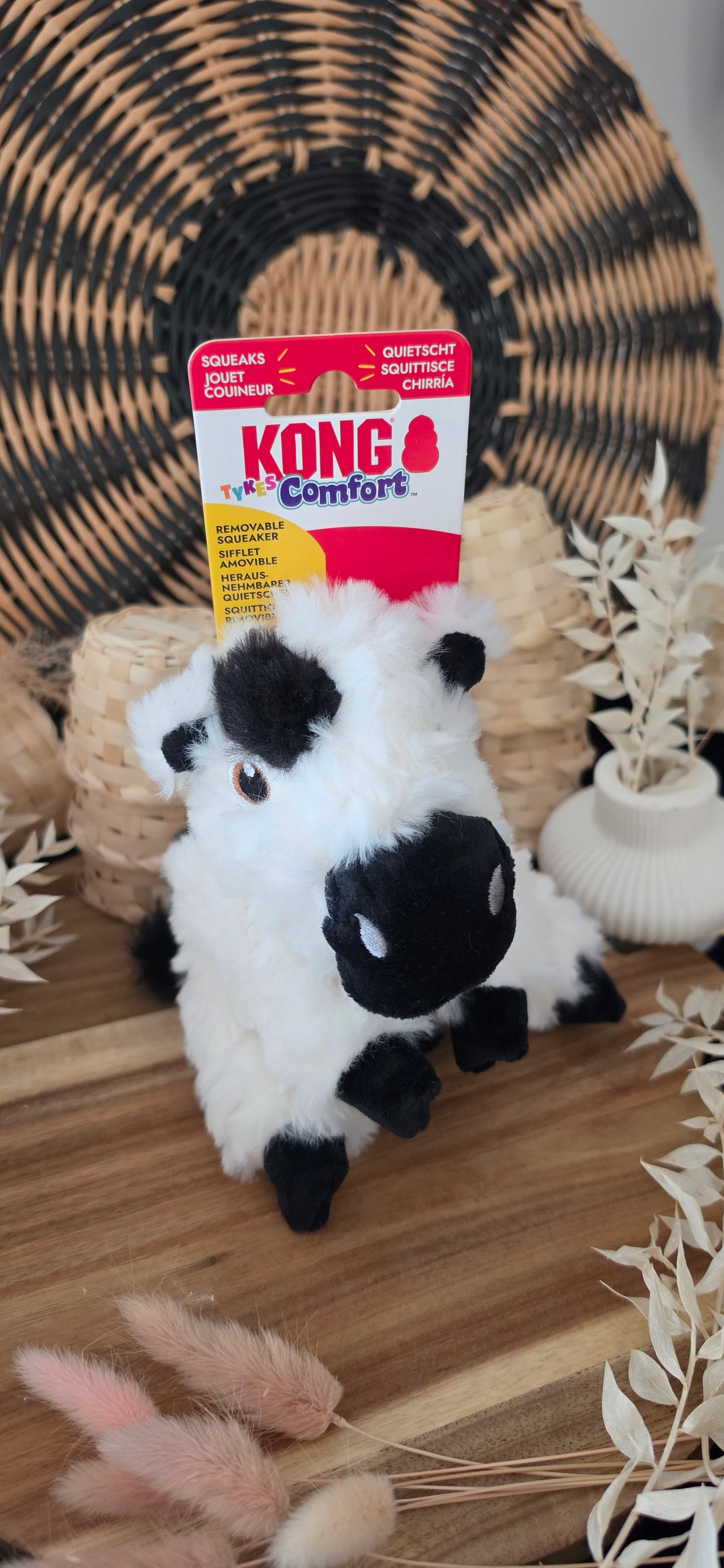 Kong Comfort Tykes - Cow