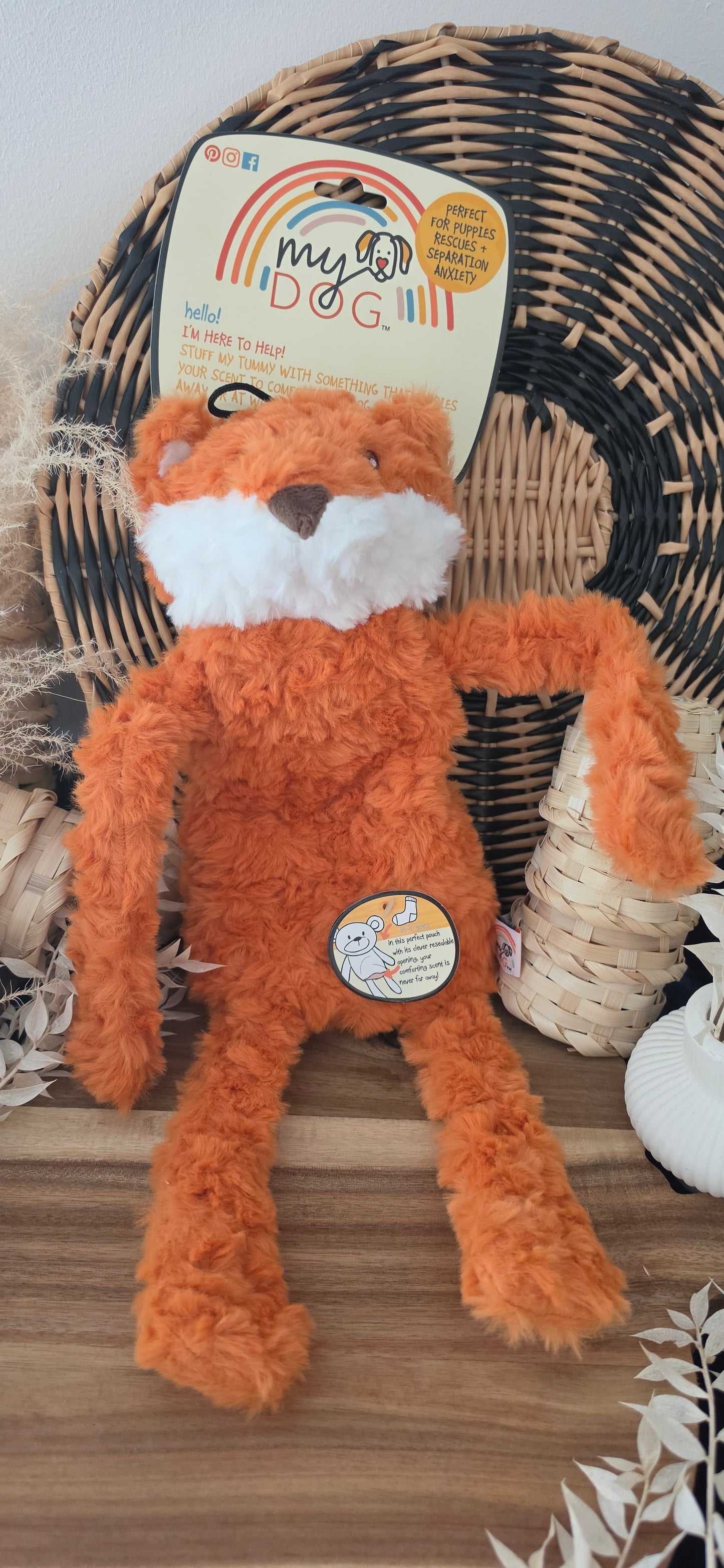 Rosewood My Dog - Plush Fox