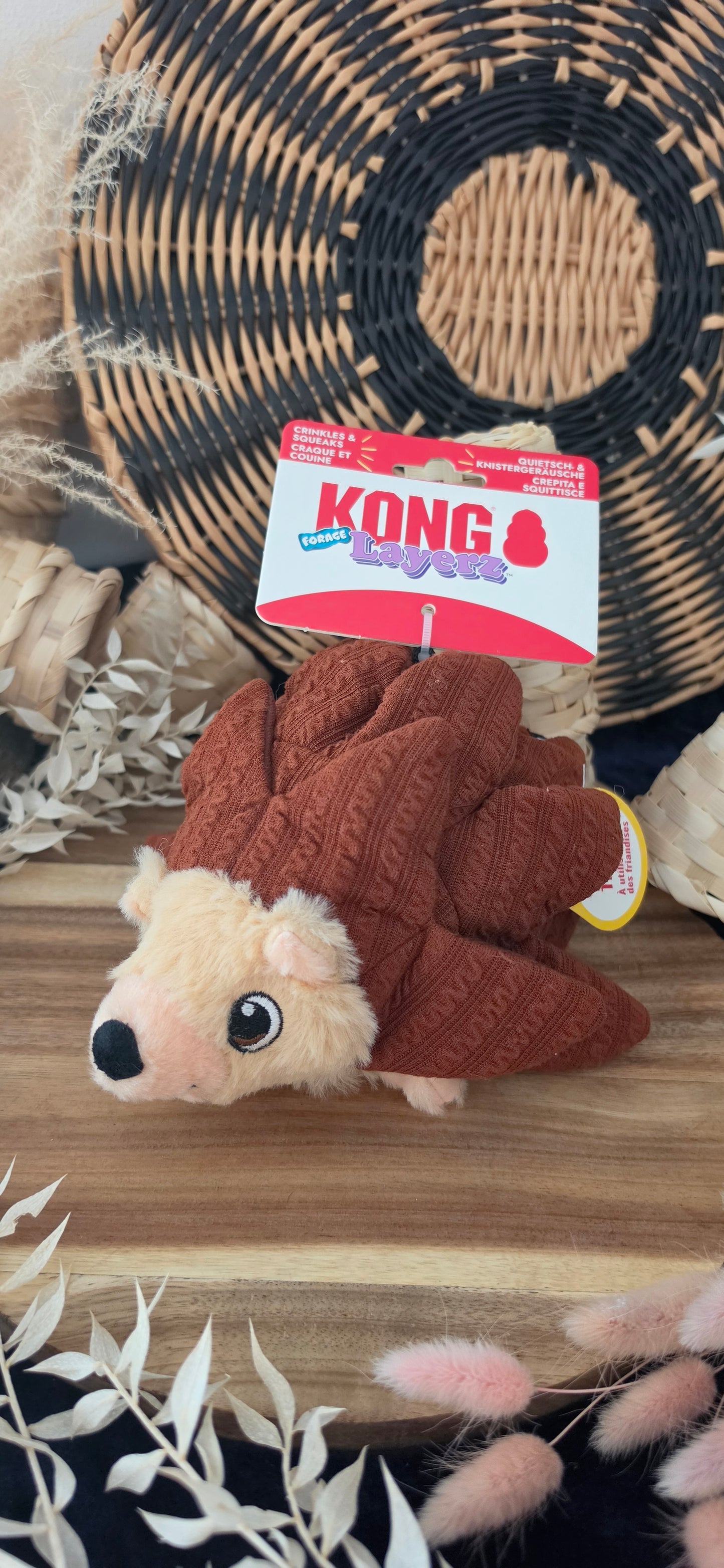 Kong Layerz Forage - Hedgehog