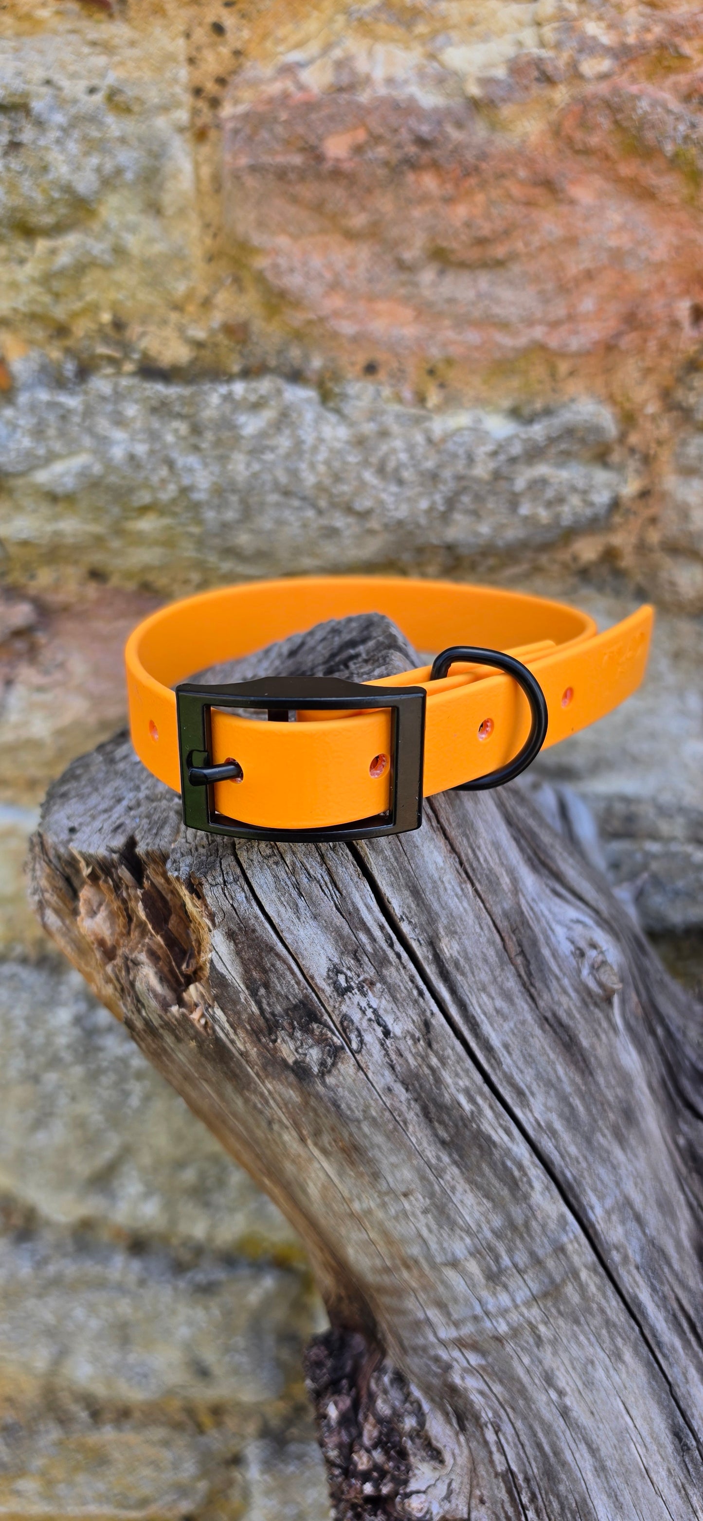 Orange - Waterproof BioThane© Dog Collar