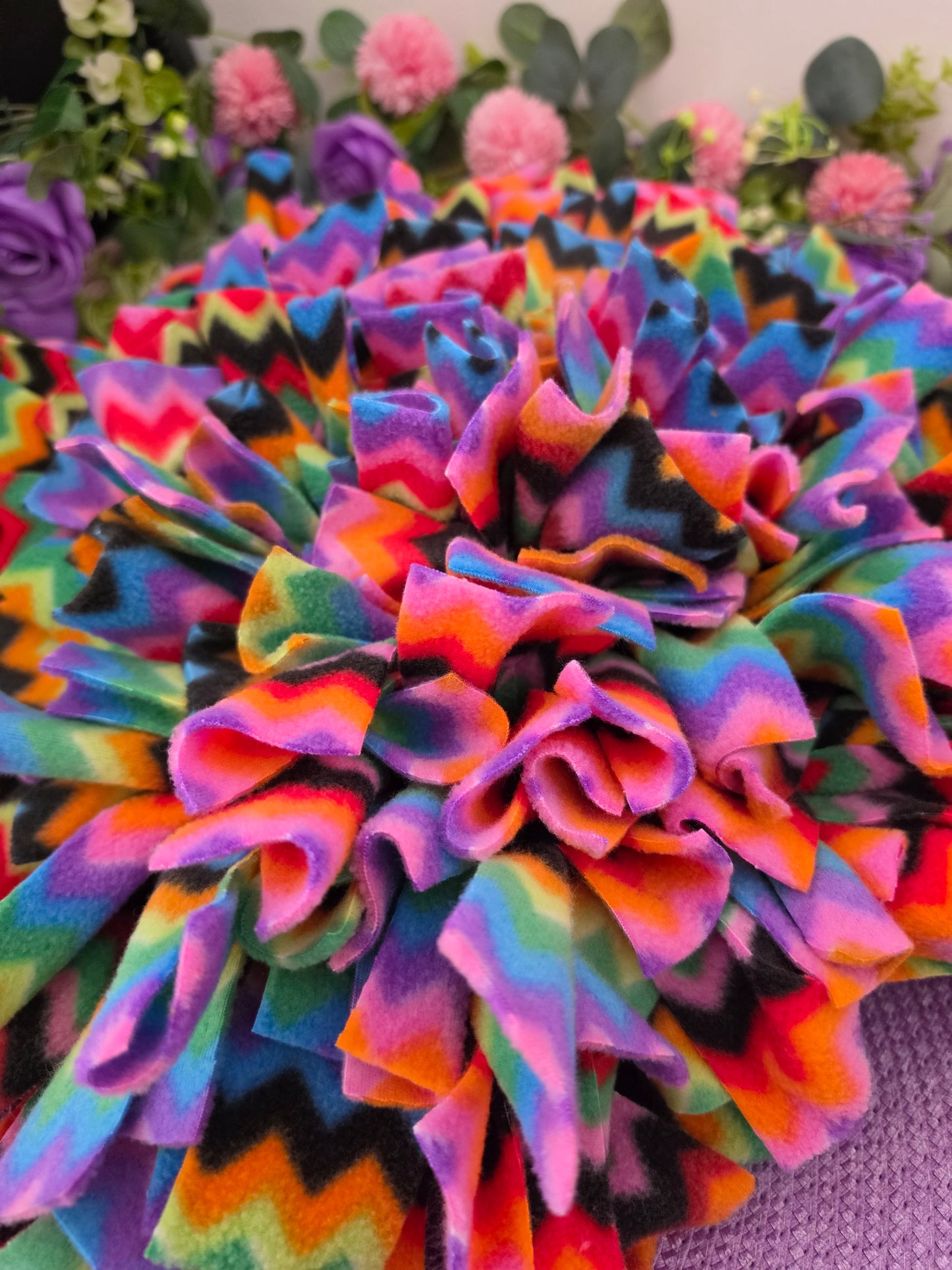 Handmade Snuffle Mat & Enrichment Puzzle