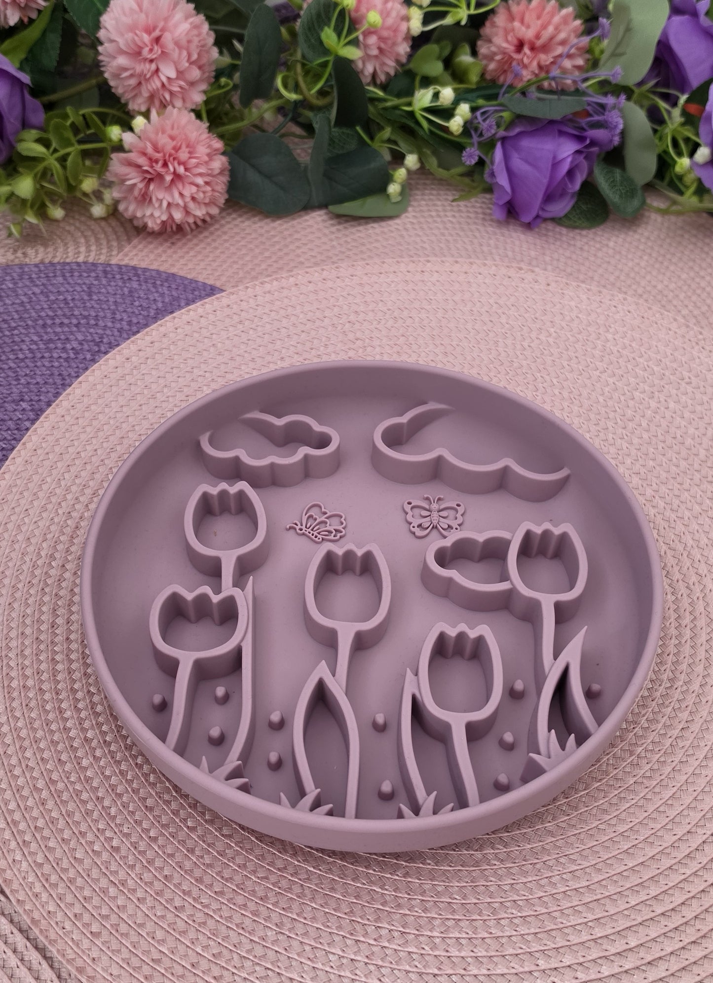 Enrichment Bowl - Tulip Fields (Lilac)