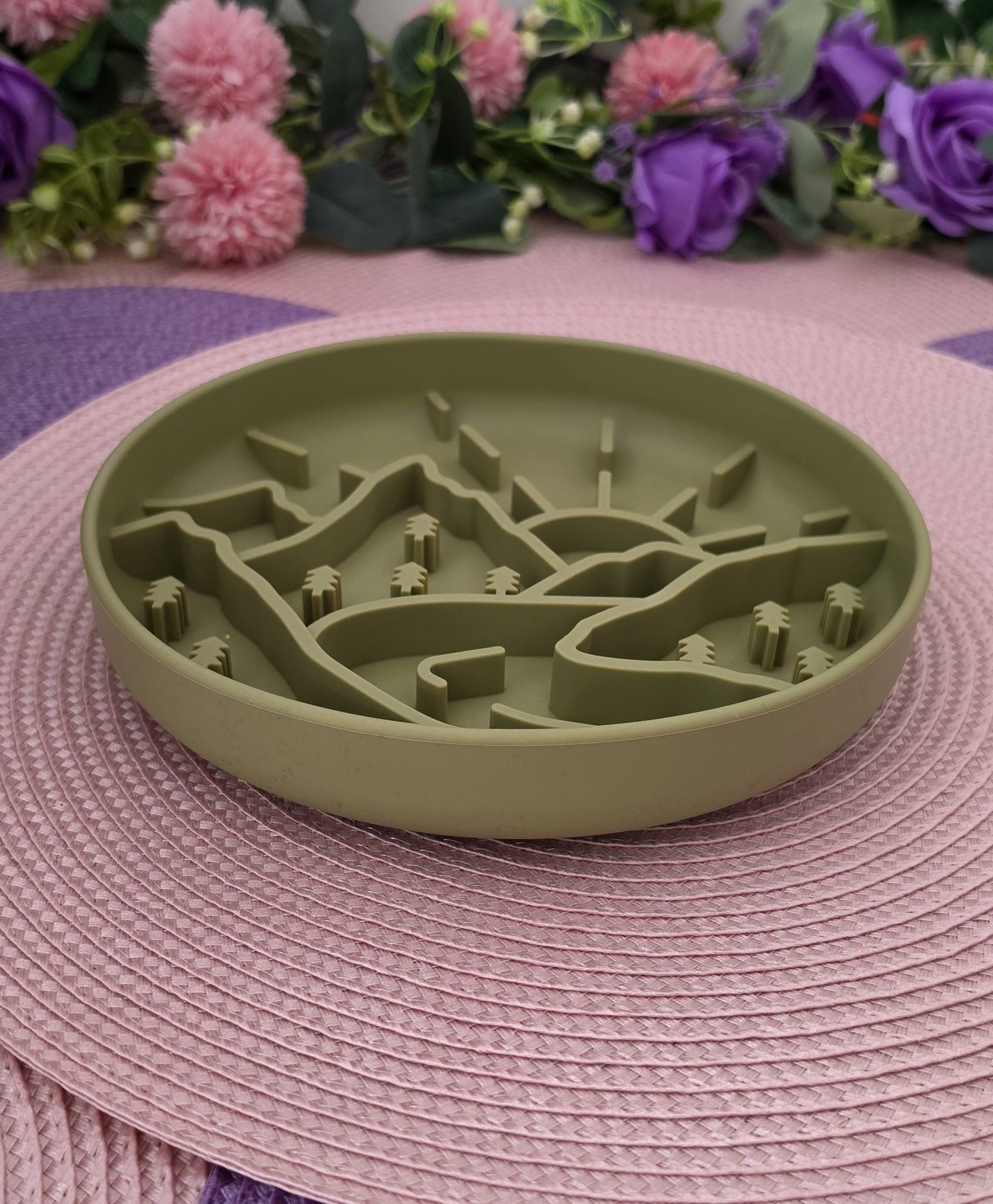 Enrichment Bowl - Adventure (Sage Green)