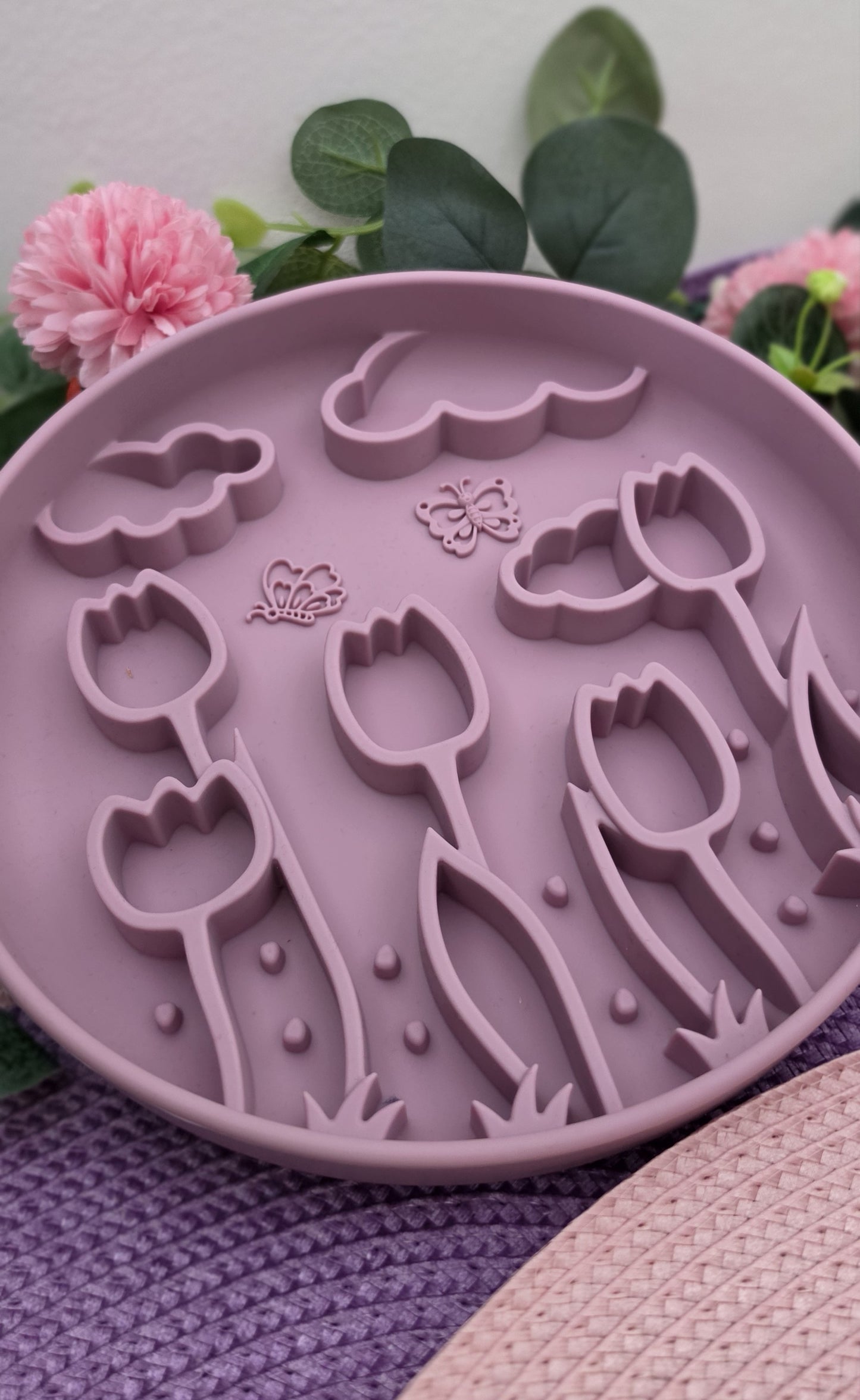 Enrichment Bowl - Tulip Fields (Lilac)