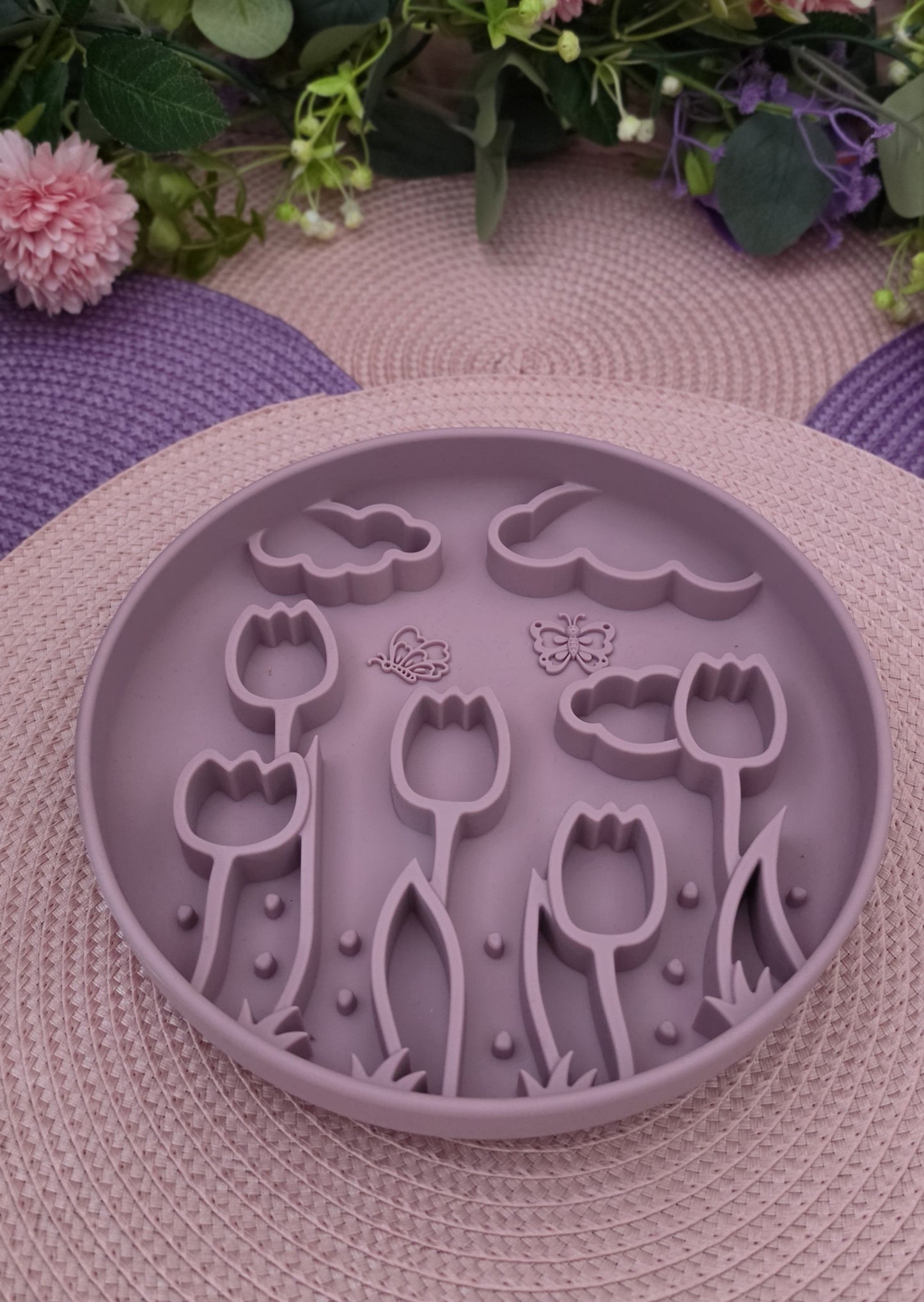 Enrichment Bowl - Tulip Fields (Lilac)