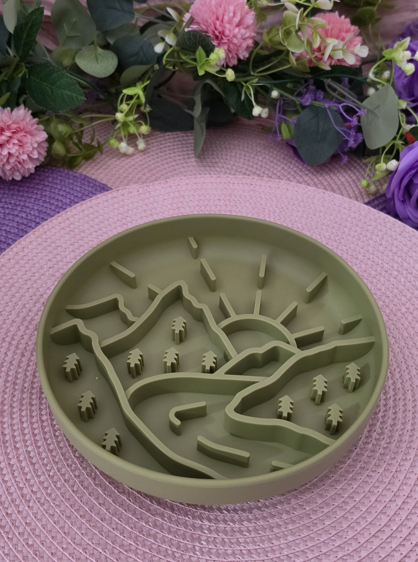 Enrichment Bowl - Adventure (Sage Green)