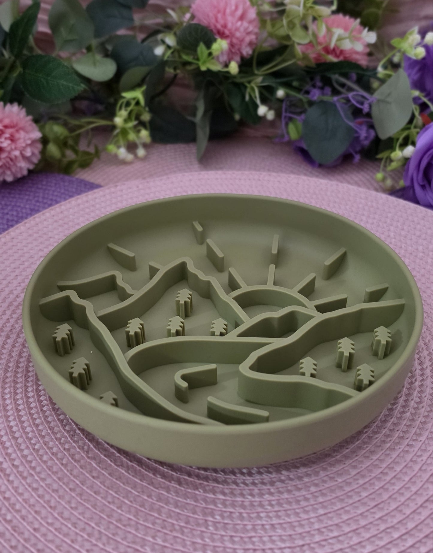 Enrichment Bowl - Adventure (Sage Green)