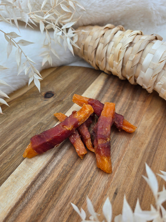 Sweet Potato wrapped in Duck