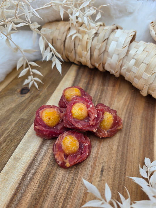 Egg Yolk wrapped in Duck