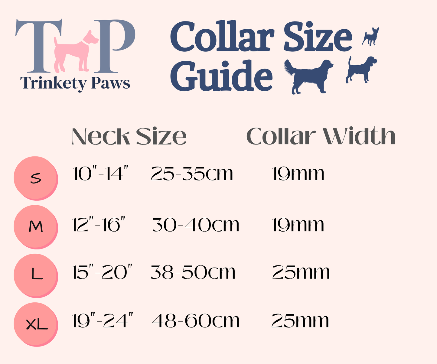 Dark Blue & Tan - Rope Biothane Dog Collar