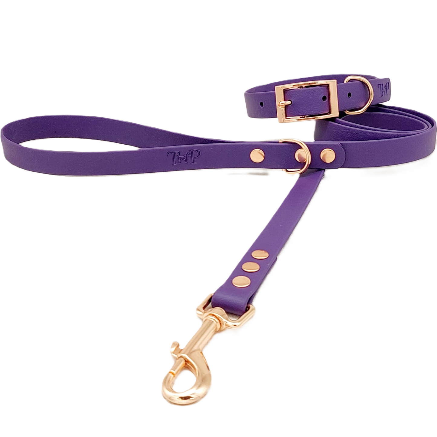 Purple - Waterproof BioThane© Dog Collar