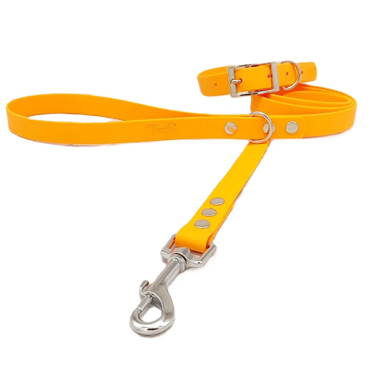 Orange - Waterproof BioThane© Dog Collar