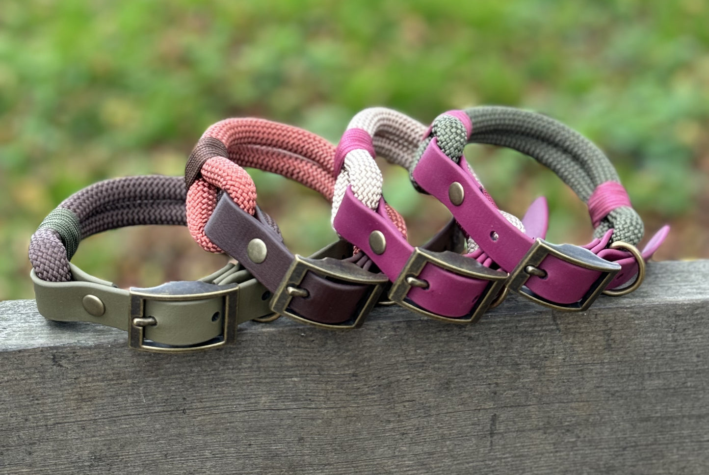 Rope BioThane© Dog Collar - Design Your Own