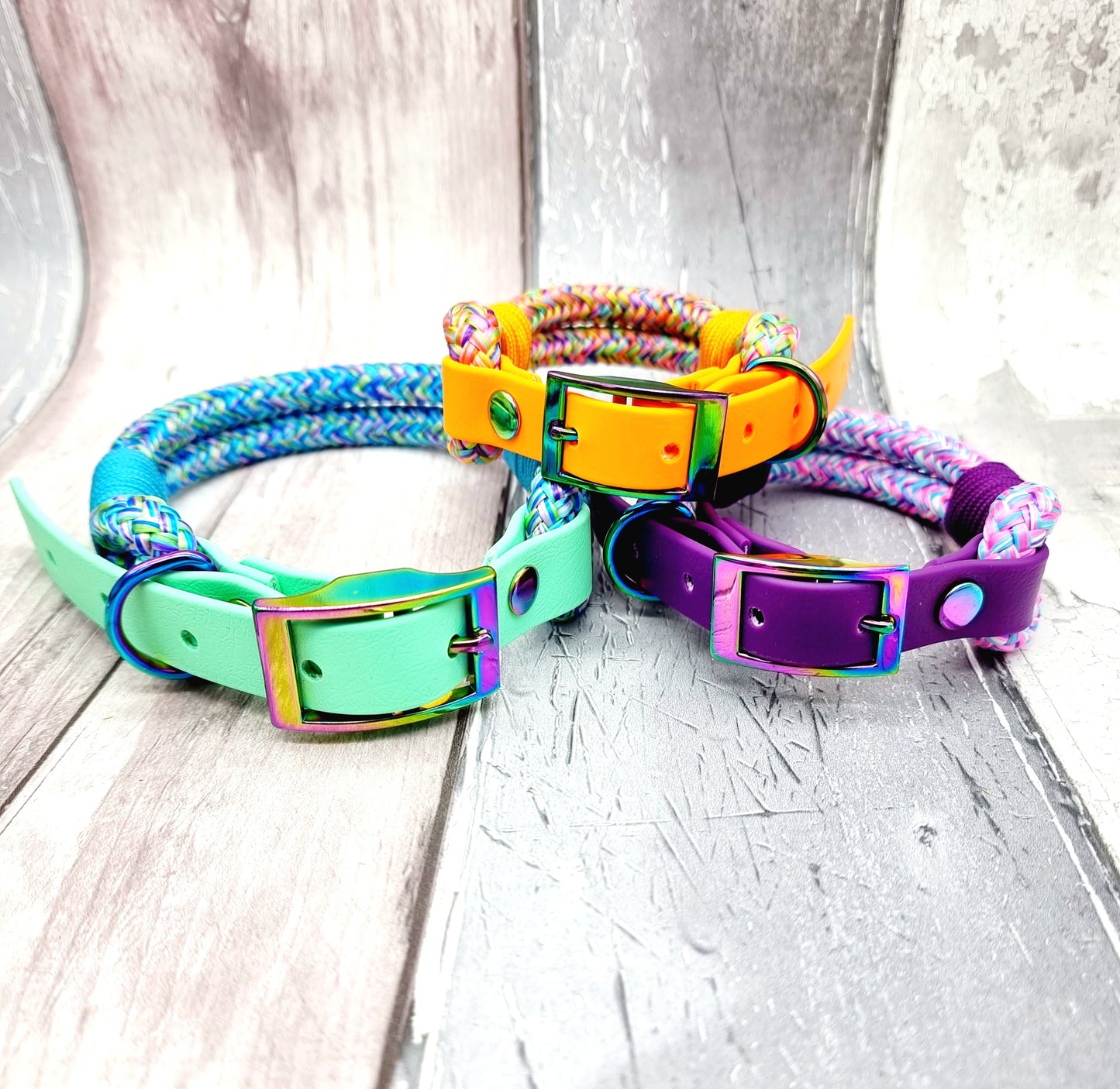 Rope BioThane© Dog Collar - Design Your Own