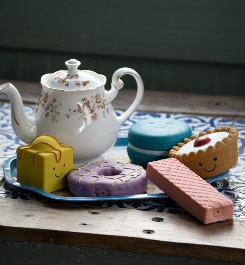 Cherry Bakewell Latex Dog Toy