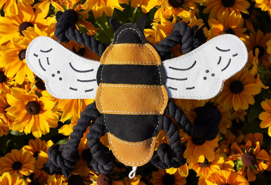Bessie Bumble Bee - Eco Dog Toy