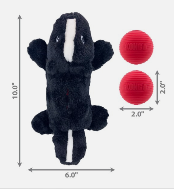 Kong Cozie - Skunk