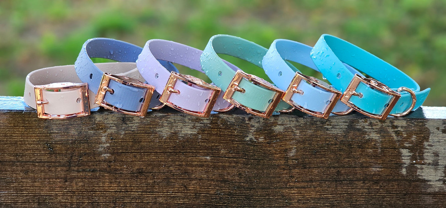 Waterproof BioThane© Dog Collar - Design Your Own