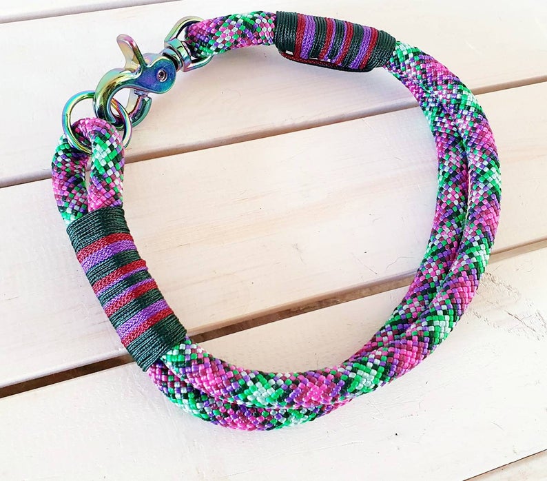 Rope Dog Collar - Design Your Own